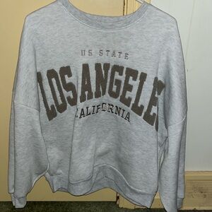 Oversized crewneck (S) Los Angeles